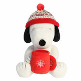 Aurora® - Peanuts® - 12" Winter Hat Snoopy With Mug